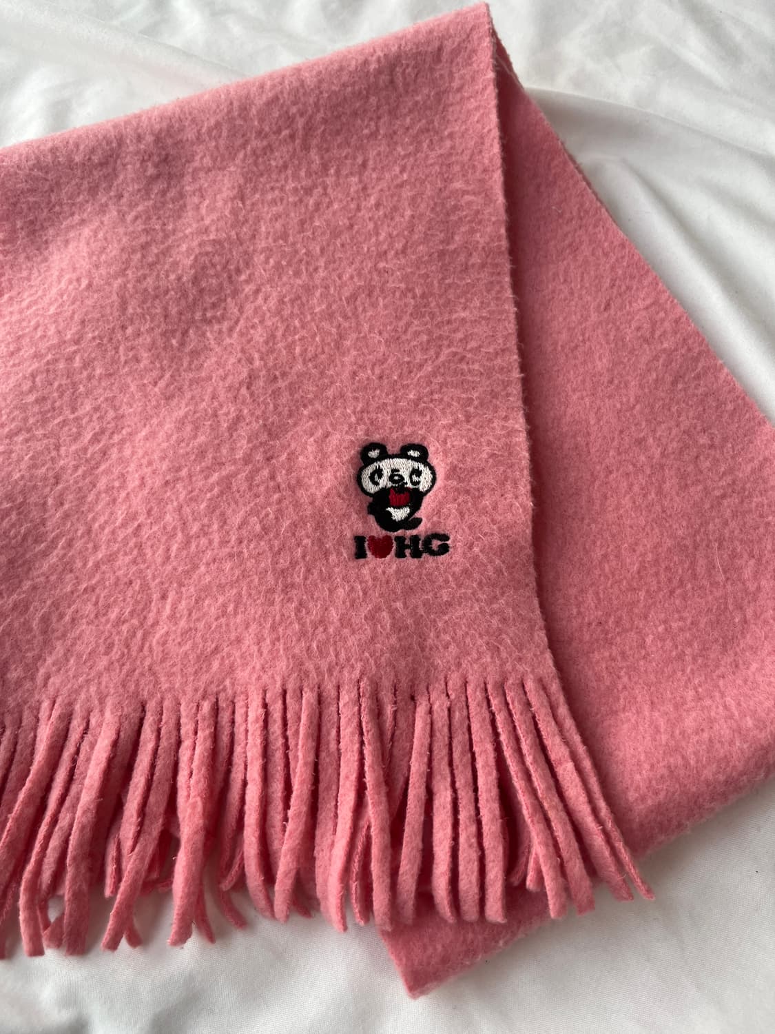 히스테릭 글래머 아카이브 I♡HG 팬더 목도리 머플러 상품이미지3