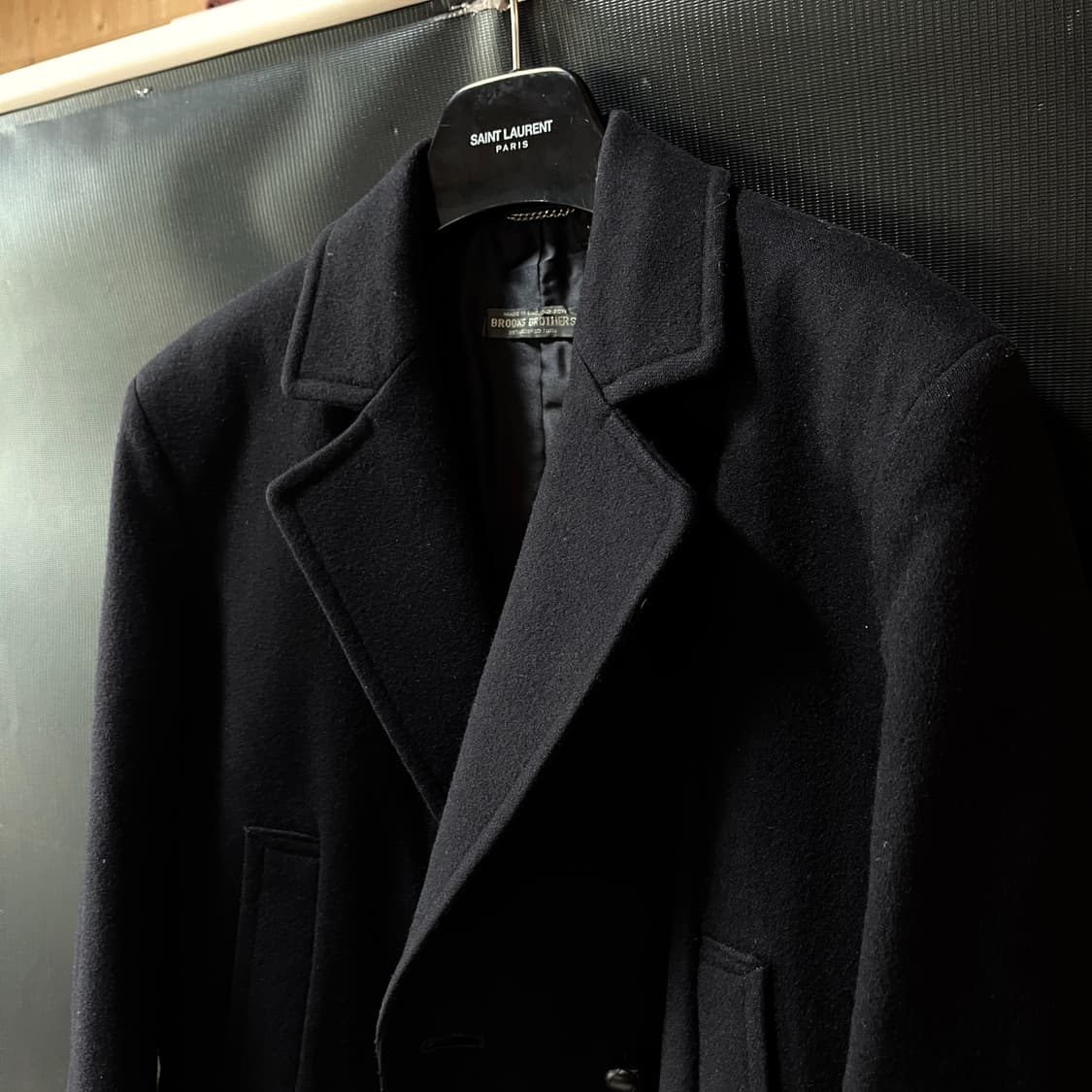 L) 80s 브룩스 브라더스 Made in England 더블 자켓 상품이미지9