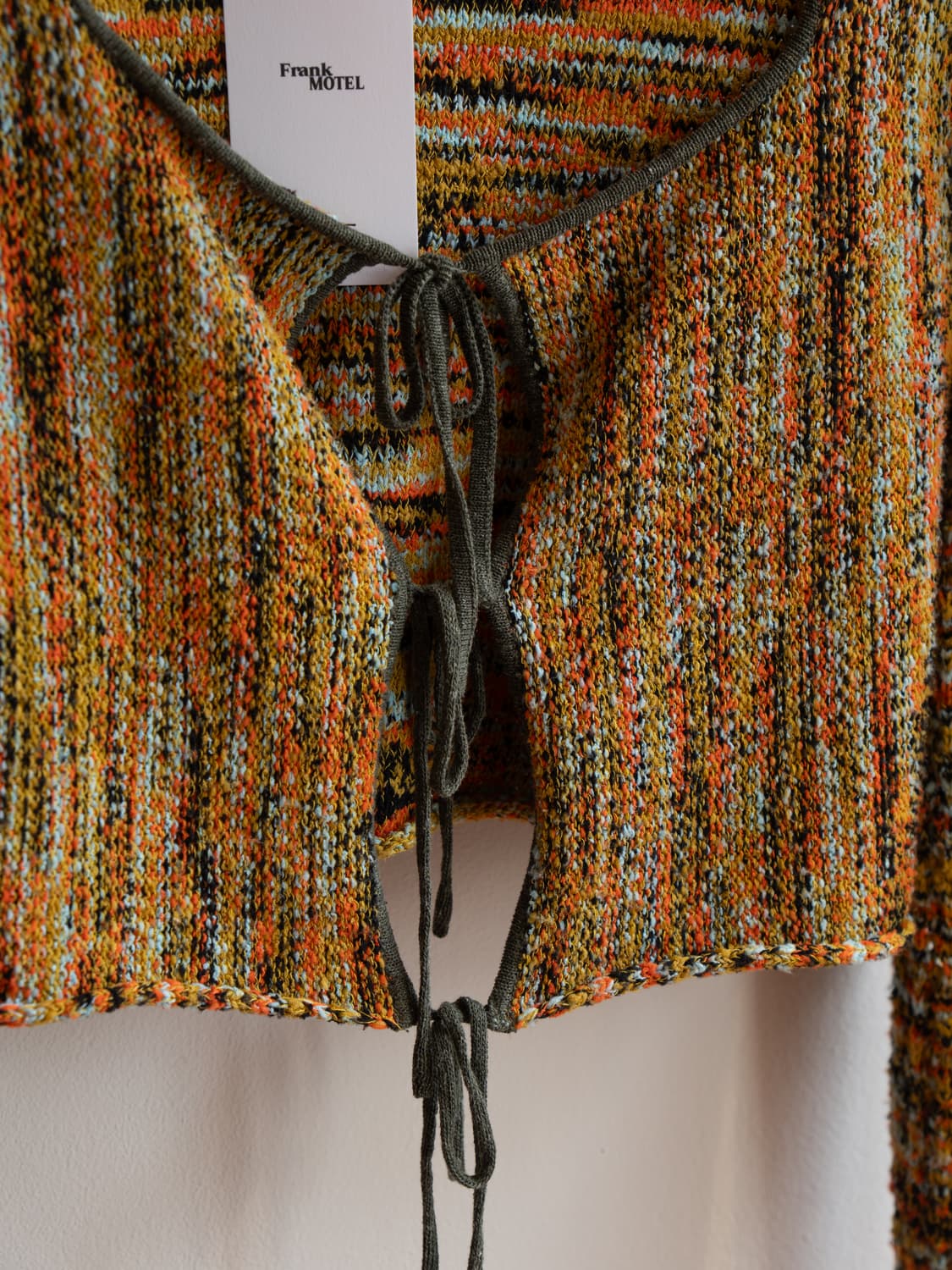 퍼버즈 멀티 컬러 니트 가디건 상품이미지3