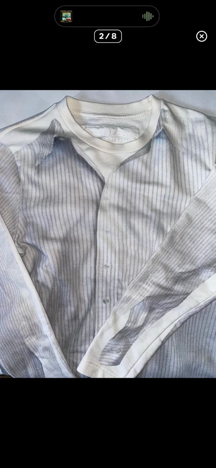 메종마르지엘라h&m 긴팔티 상품이미지2