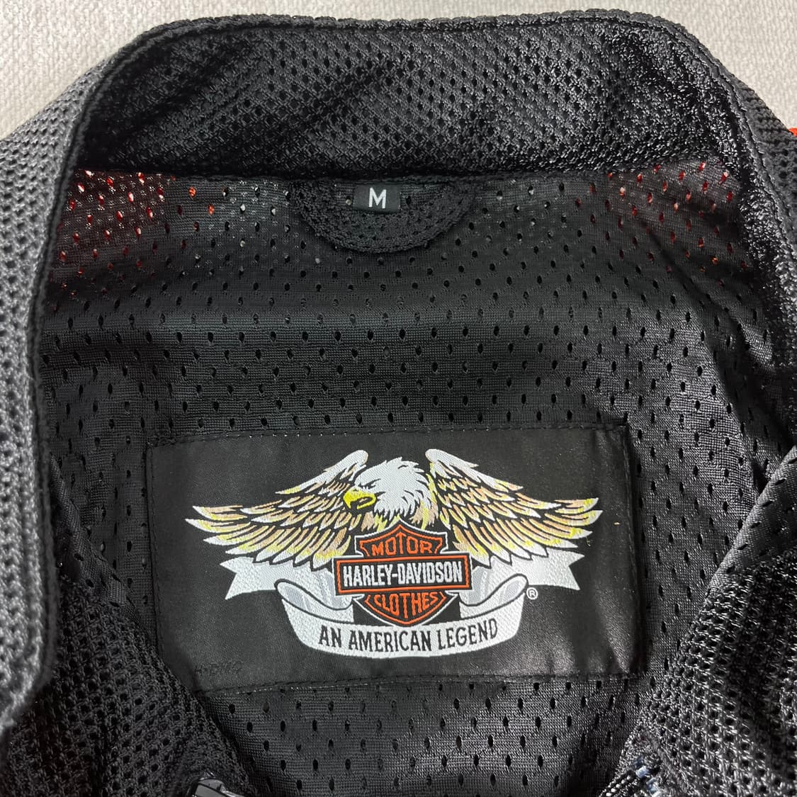 100 할리데이비슨 메쉬 빅로고 모터사이클 자켓 상품이미지4
