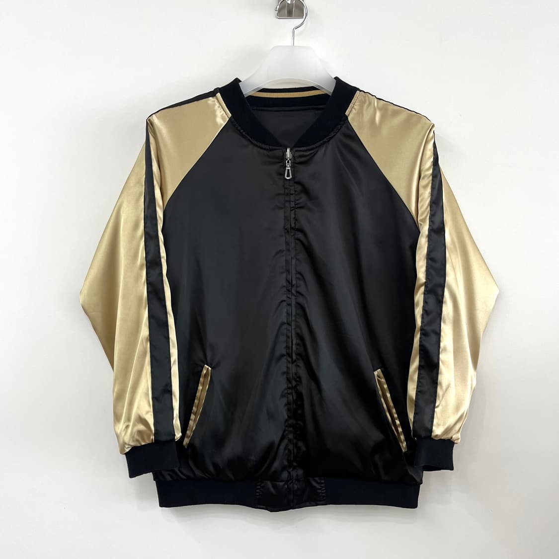 JPN 학 벚꽃 자수로고 리버시블 양면 스카잔 자켓 상품이미지7