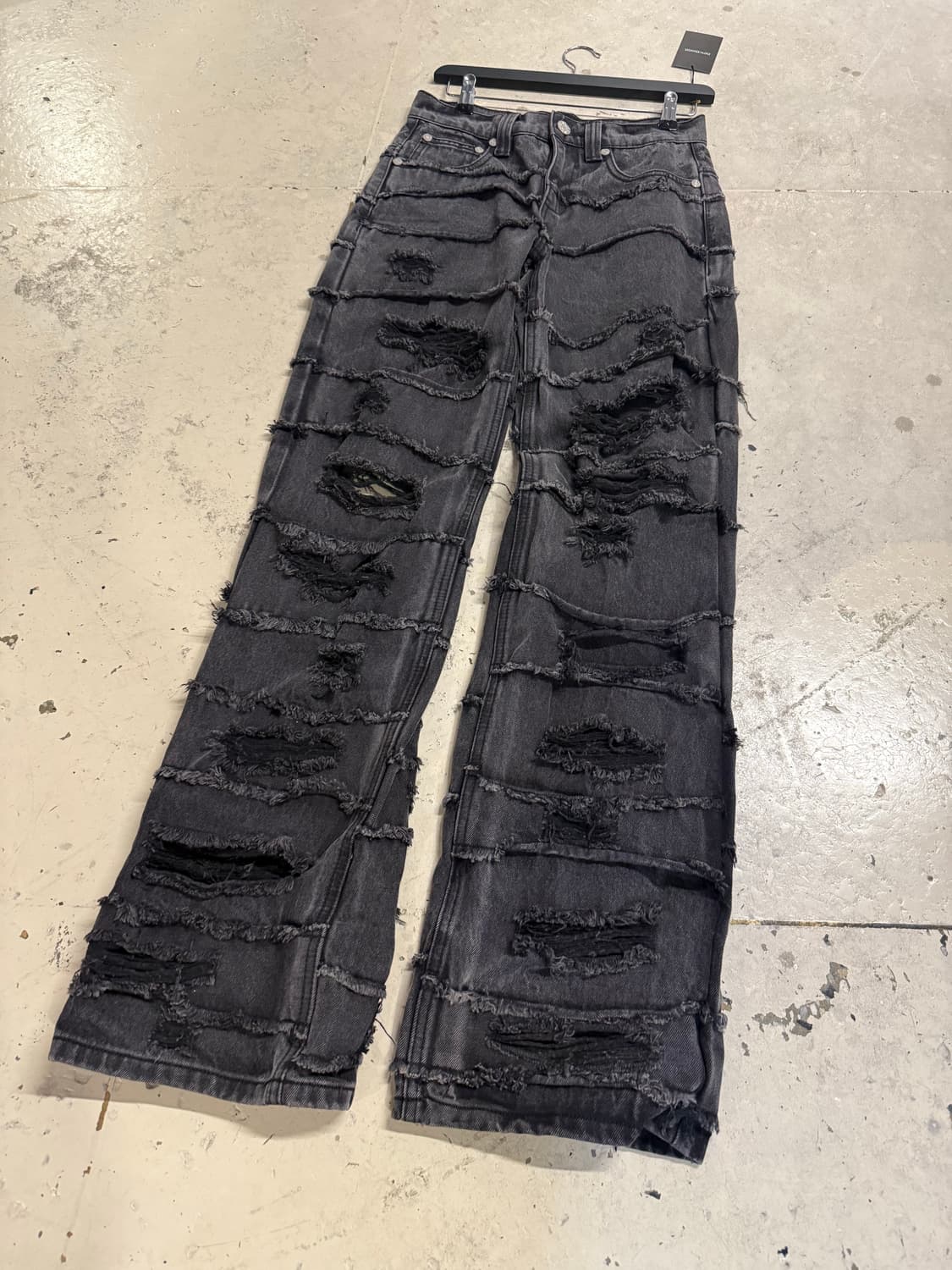racer worldwide washed flag jeans 상품이미지2