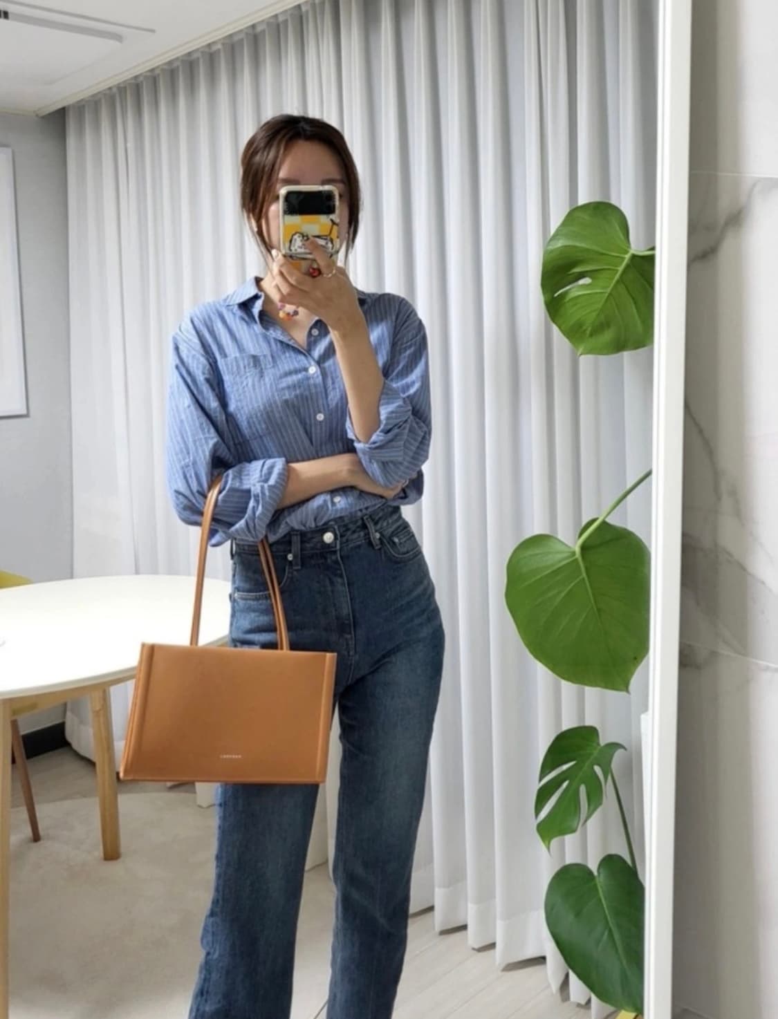 마르헨제이)라떼브라운 스텔라백(새상품) 상품이미지4