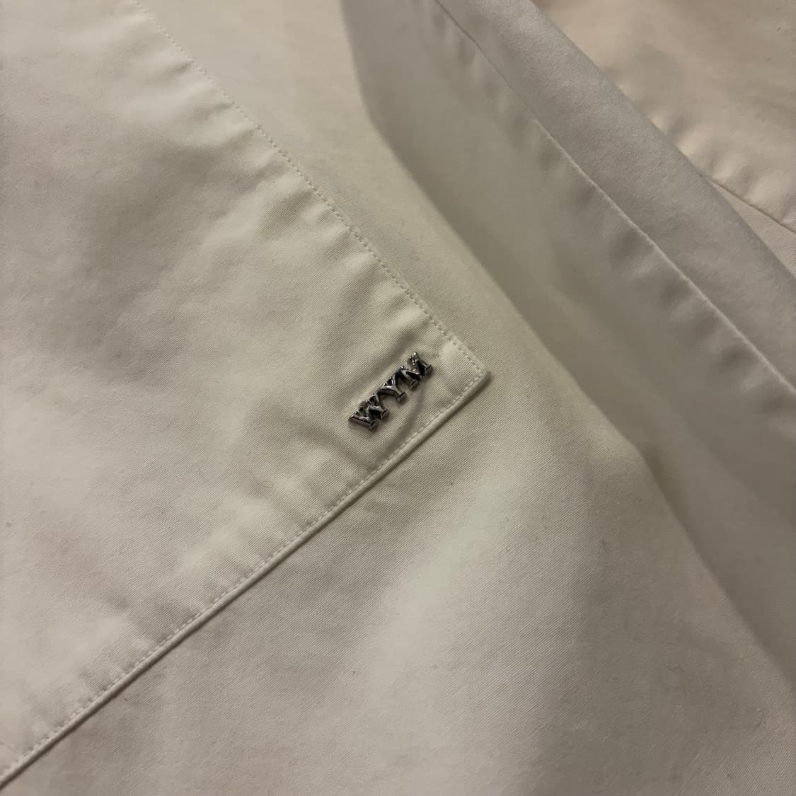 [50] 23ss 우영미 파리 빅로고 셔츠 화이트 D560 상품이미지5