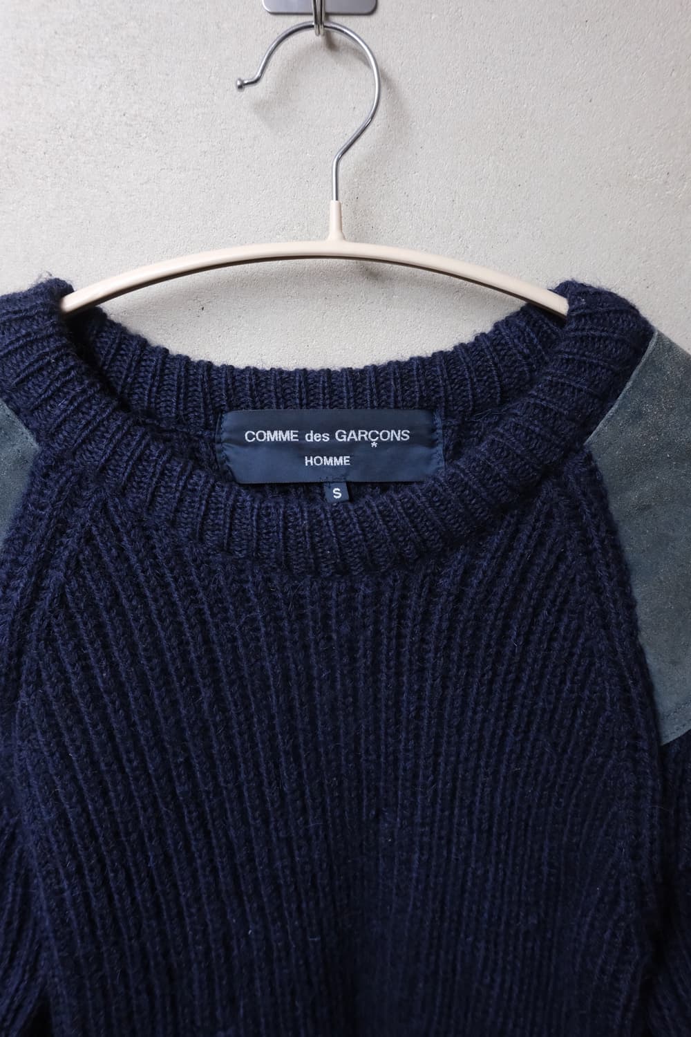 Comme des garcons homme 패치 니트 s 상품이미지3