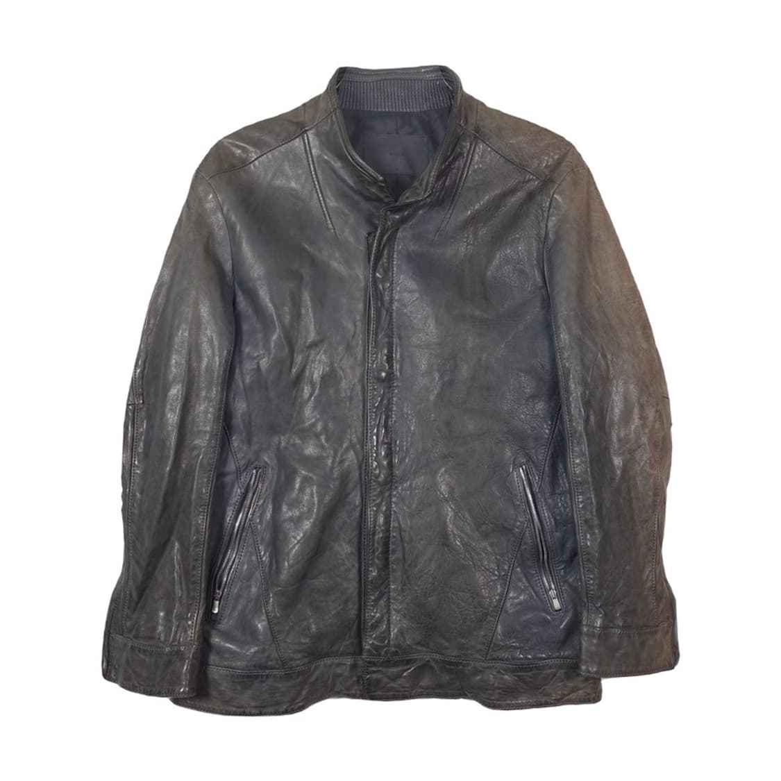 앤드지 램스킨 워싱 레더 자켓 L 상품이미지1
