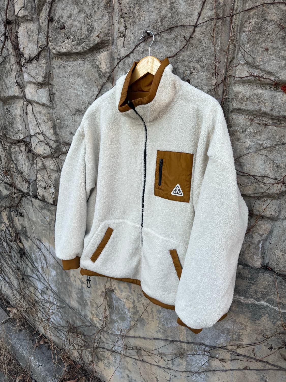 반스 쉐르파 리버시블 플리스 자켓 xl 상품이미지5