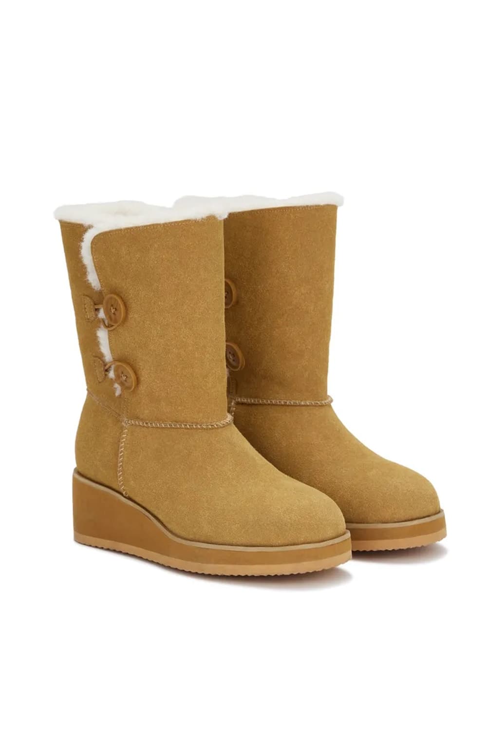 [새상품]다이닛 퍼 버튼 부츠 상품이미지1