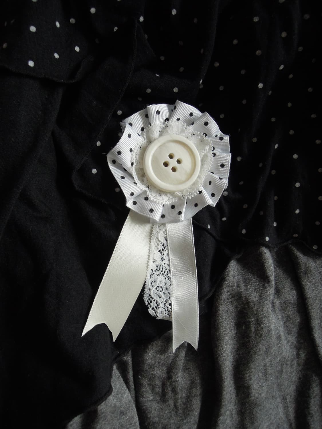 ♪ rosette badge 로제트 뱃지 ♪ 아일릿 샵페어리 핸드메이드 상품이미지2