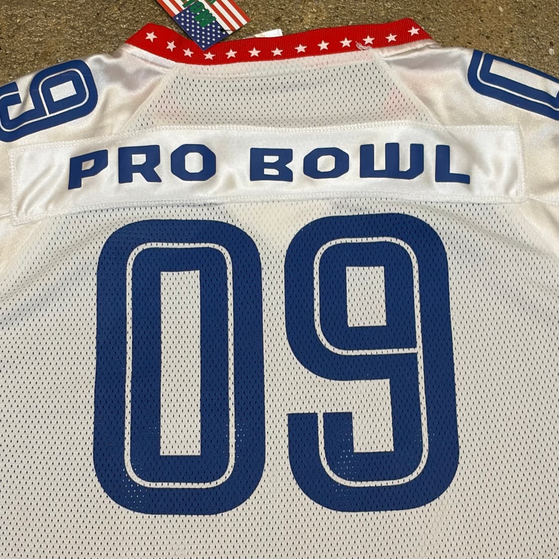 09s USA 빈티지 리복 NFL 올스타 미식축구 져지 상품이미지9