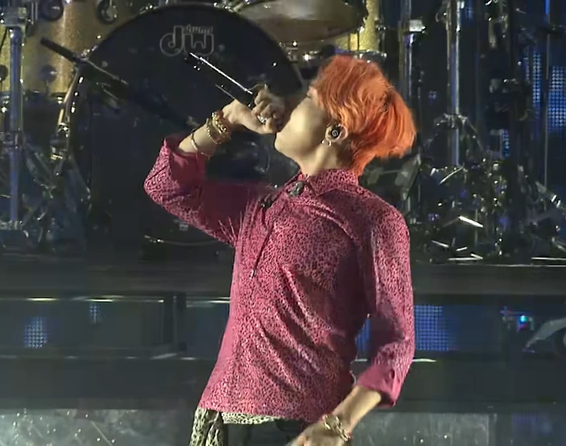 생로랑 13 aw 베이비캣 레드 셔츠 상품이미지1