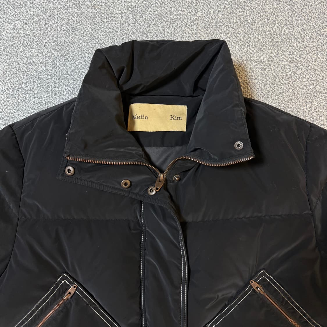 마뗑킴 스티치 패딩 여성용 상품이미지7