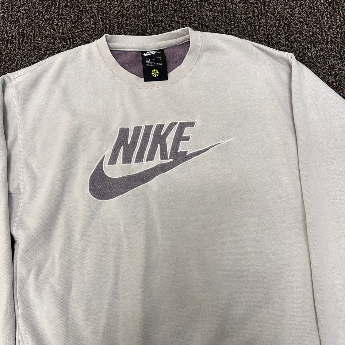 NIKE 나이키 여성 스우시 맨투맨 연한 퍼플 M 상품이미지2