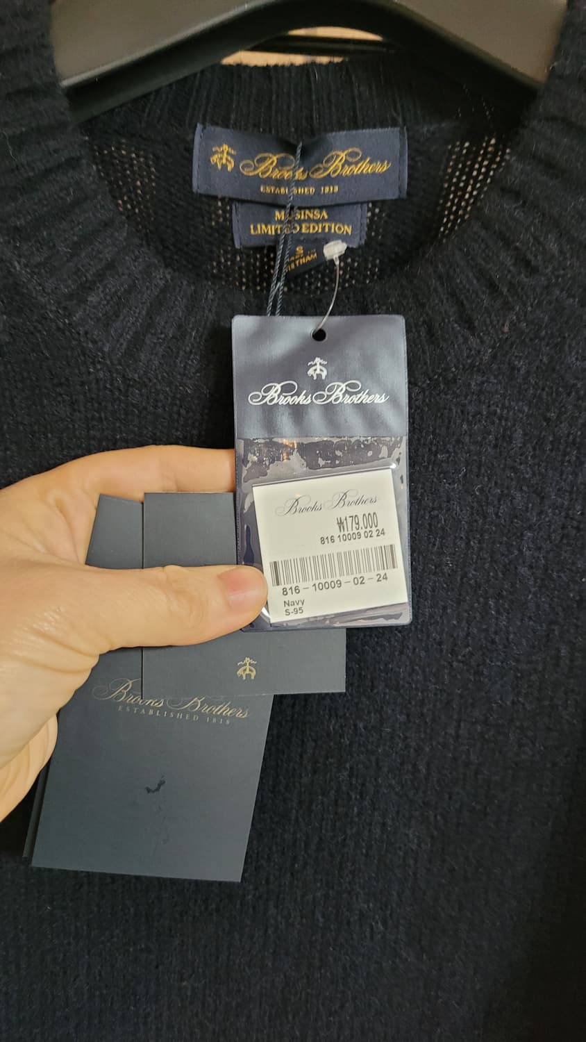 브룩스브라더스  남성   모100% 니트 -(새상품) 상품이미지5