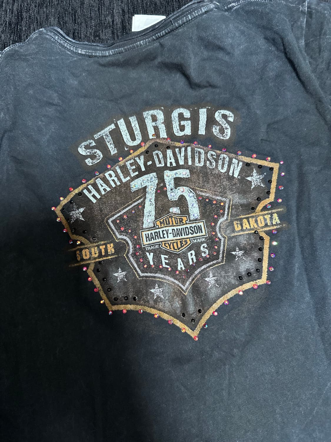 할리 데이비슨 정품 빈티지 반팔티 상품이미지4