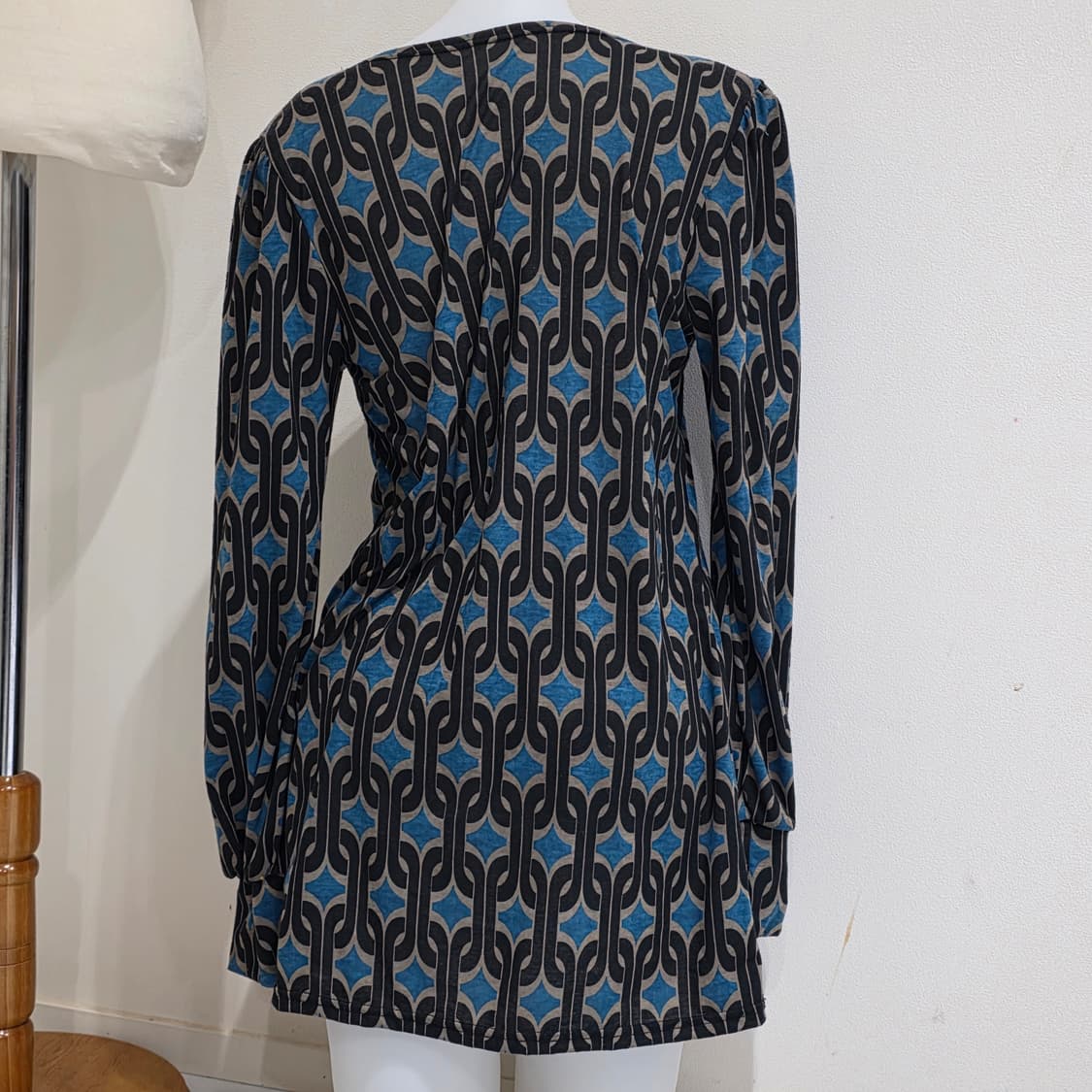 일본빈티지)세실맥비깔 레이어드 비즈 오네갸루지뢰계 y2k 롱슬리브블라우스 상품이미지3