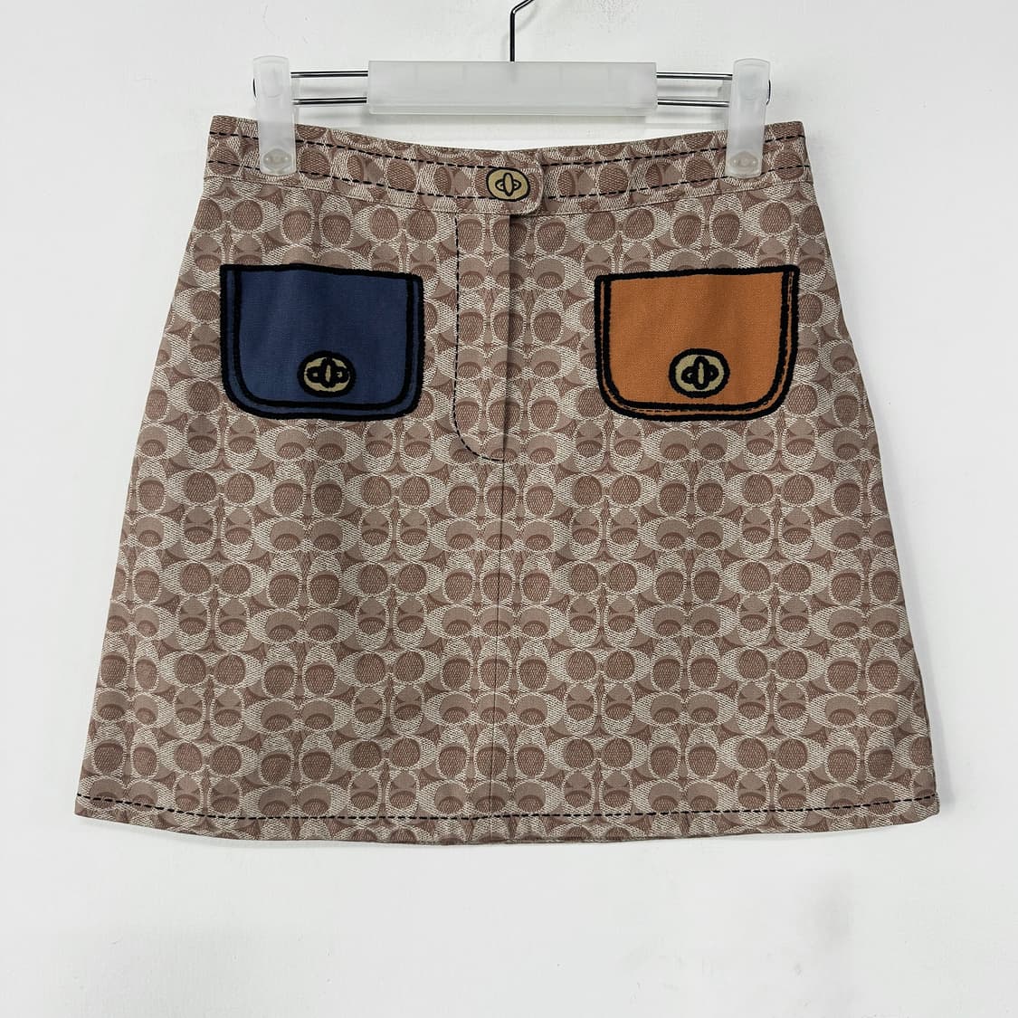 코치 COACH 모노그램 스커트 상품이미지3