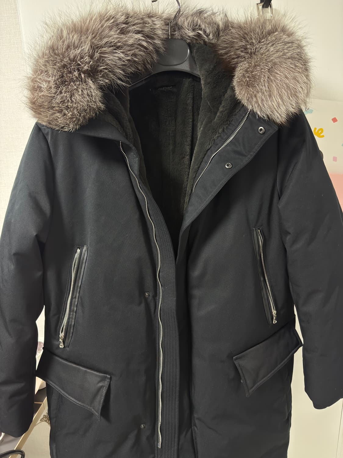 질스튜어트뉴욕 149 구스다운 무스탕패딩 XL(현기준 100) 상품이미지1