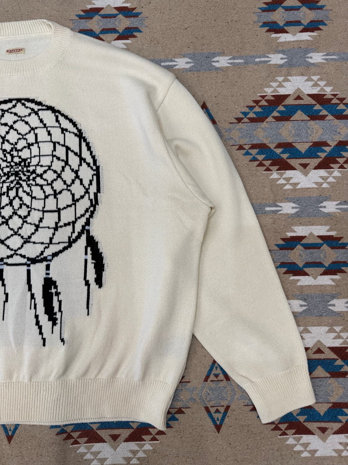[3][L] 캐피탈 7G 니트 패키쉬 드림캐쳐 크루넥 스웨터 상품이미지4