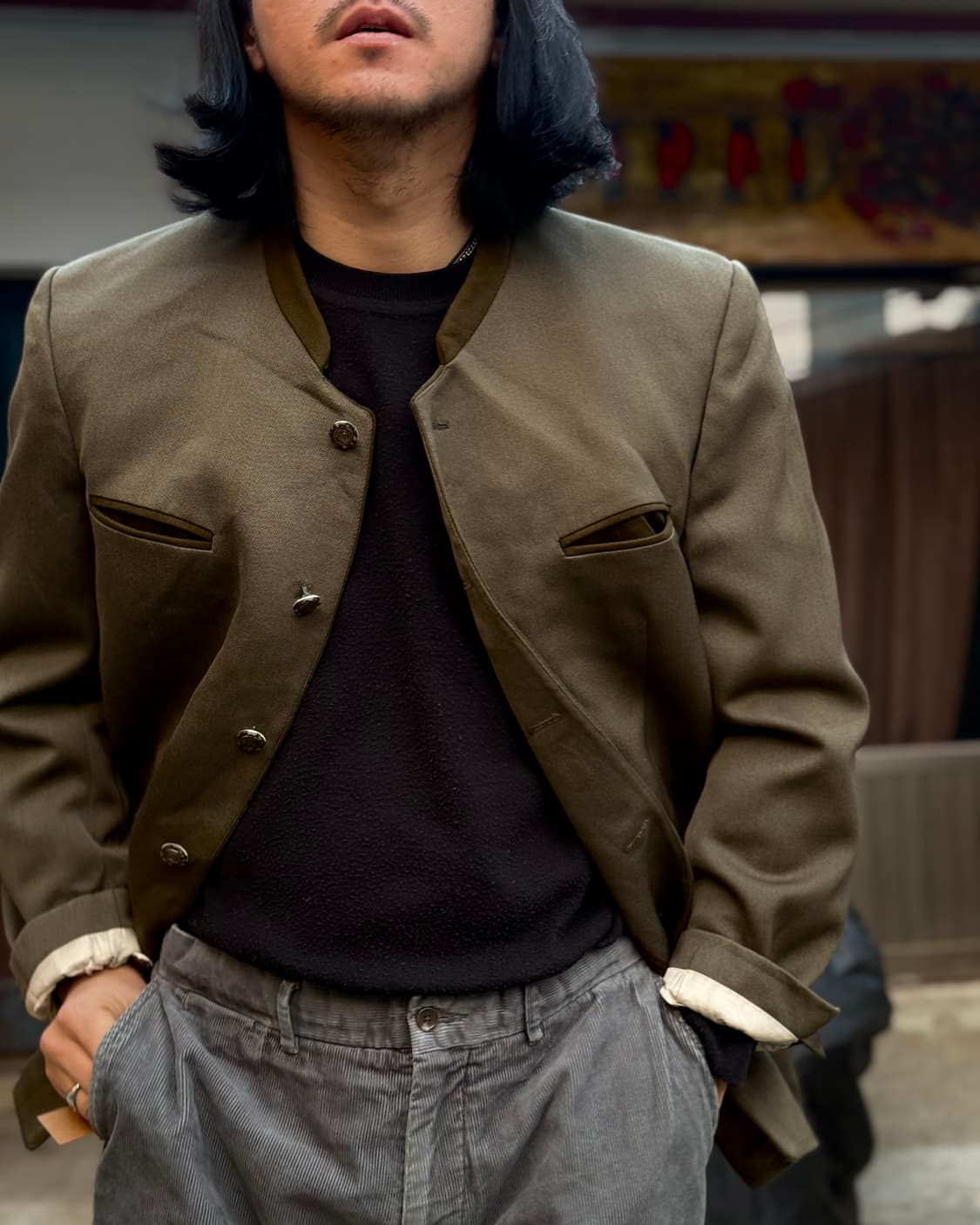 60-70‘s Gustav Worm 티롤리안 자켓 103-105 상품이미지9