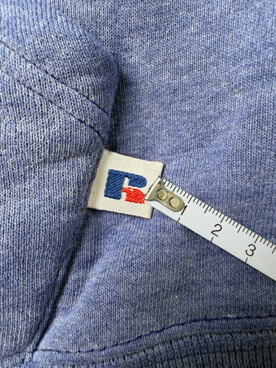 90s Russell Hoodie (heather blue) 상품이미지4