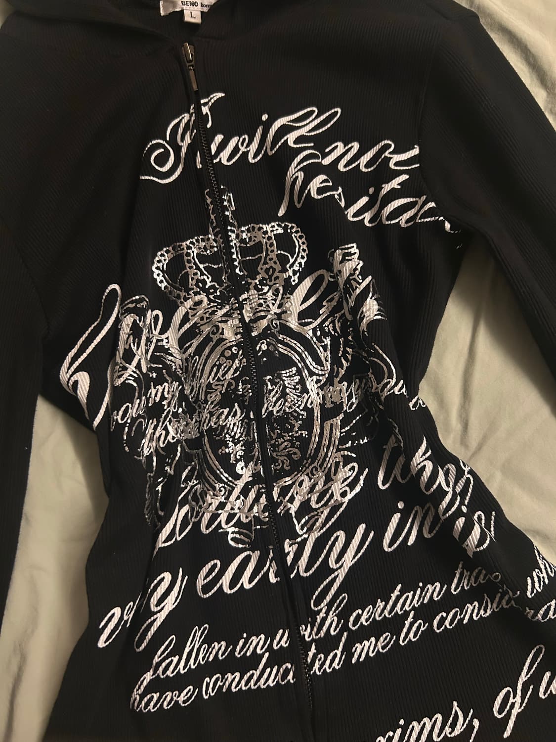 피조물 펑크 후드집업 상품이미지2