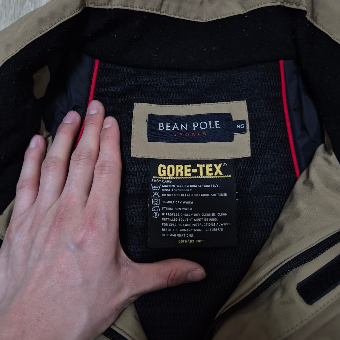 빈폴 스포츠 SINCE 1989 고어텍스 바람막이 자켓 M(95) 상품이미지7