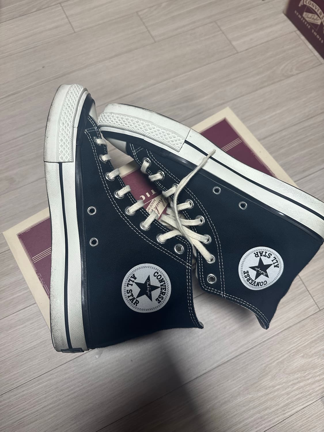 [260] 컨버스 타임라인 50 Hi 블랙 상품이미지3