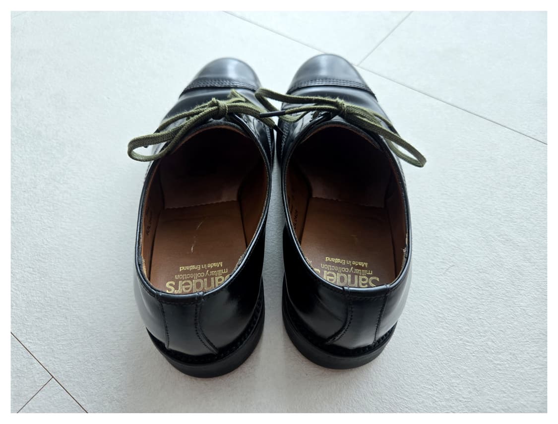 SANDERS Military Derby Black 상품이미지4