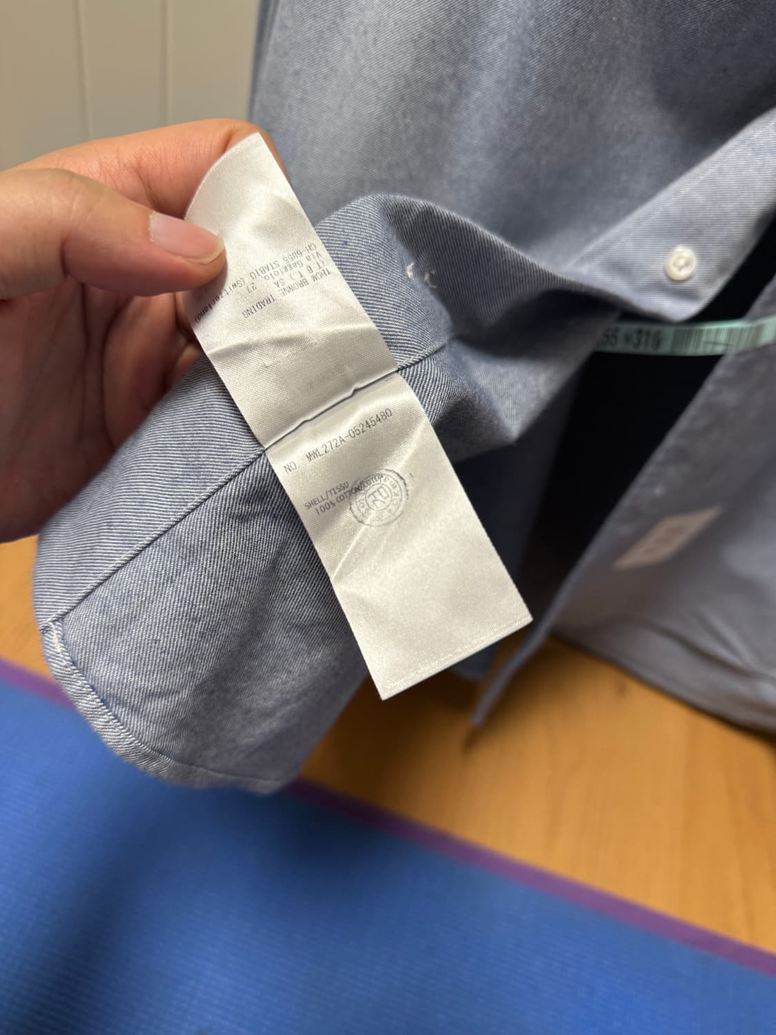 톰브라운 플란넬 셔츠 3사이즈 상품이미지6