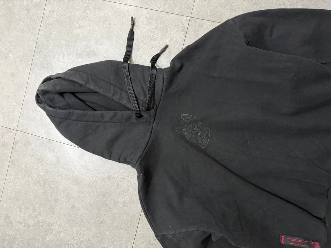 라이프워크  헤비코튼  크롭 스웻후디셔츠  free size   상품이미지4