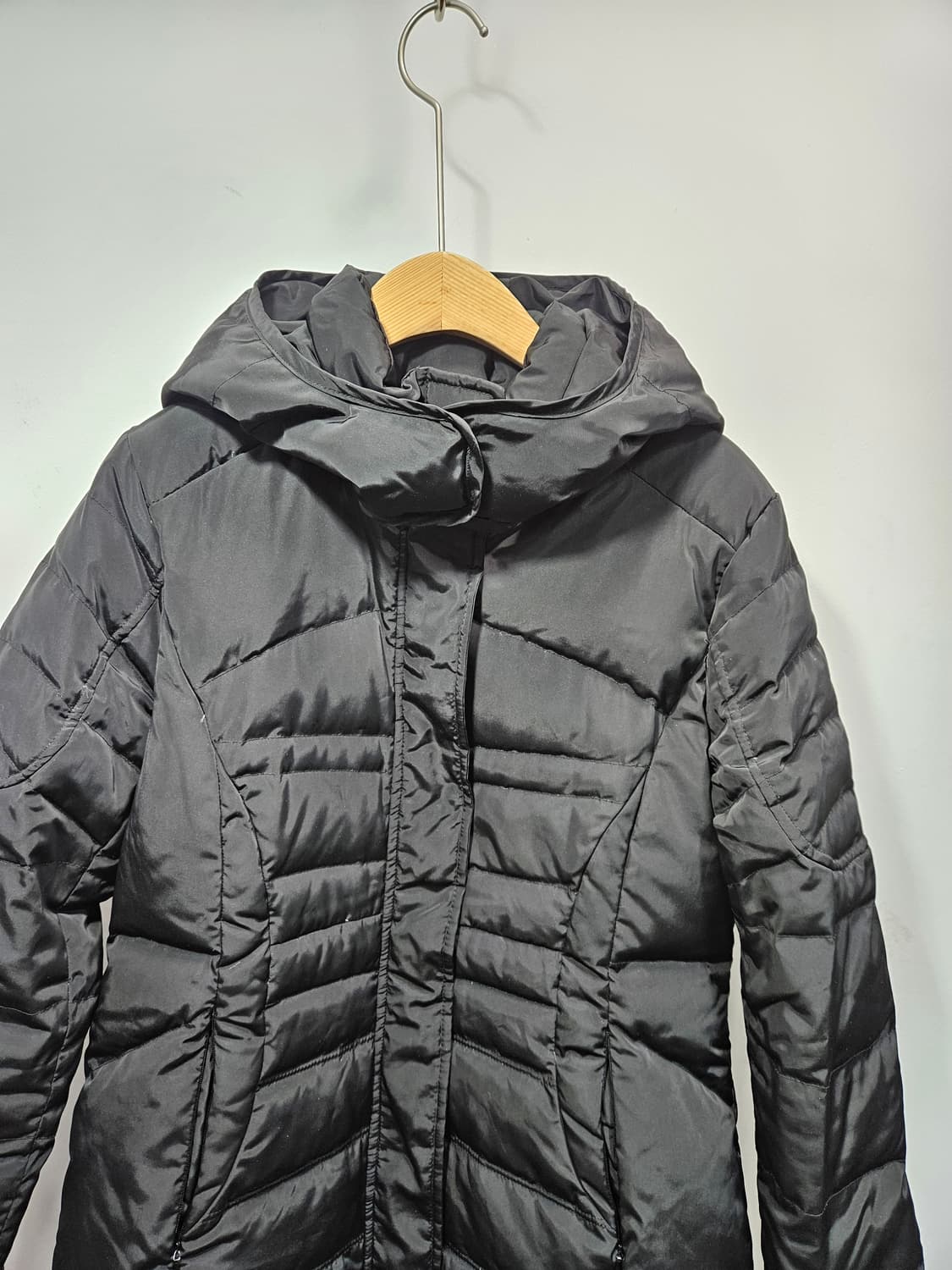 쏠리(ssolie) 여성 후드 구스 패딩 77 상품이미지5