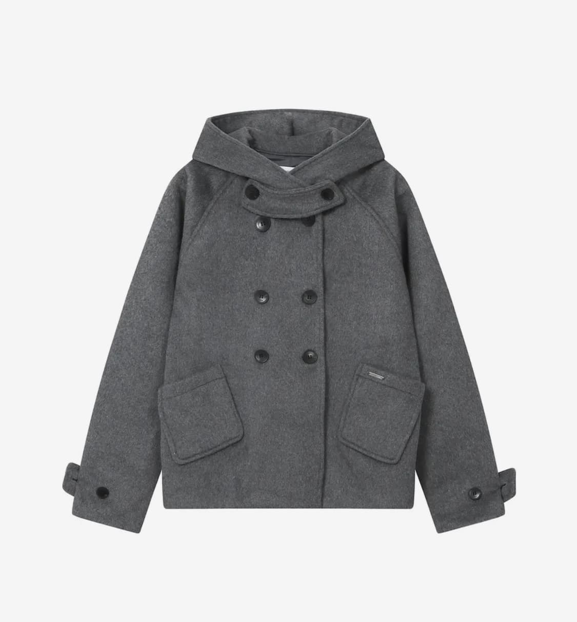 미세키서울 코트 차콜 상품이미지1