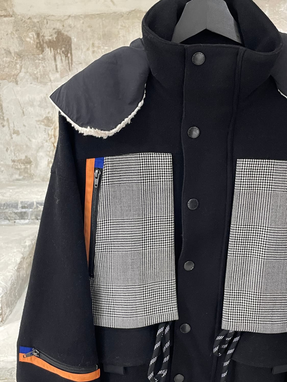 소이 스튜디오 블랙 익스클루시브 울 가이드 파카 상품이미지2