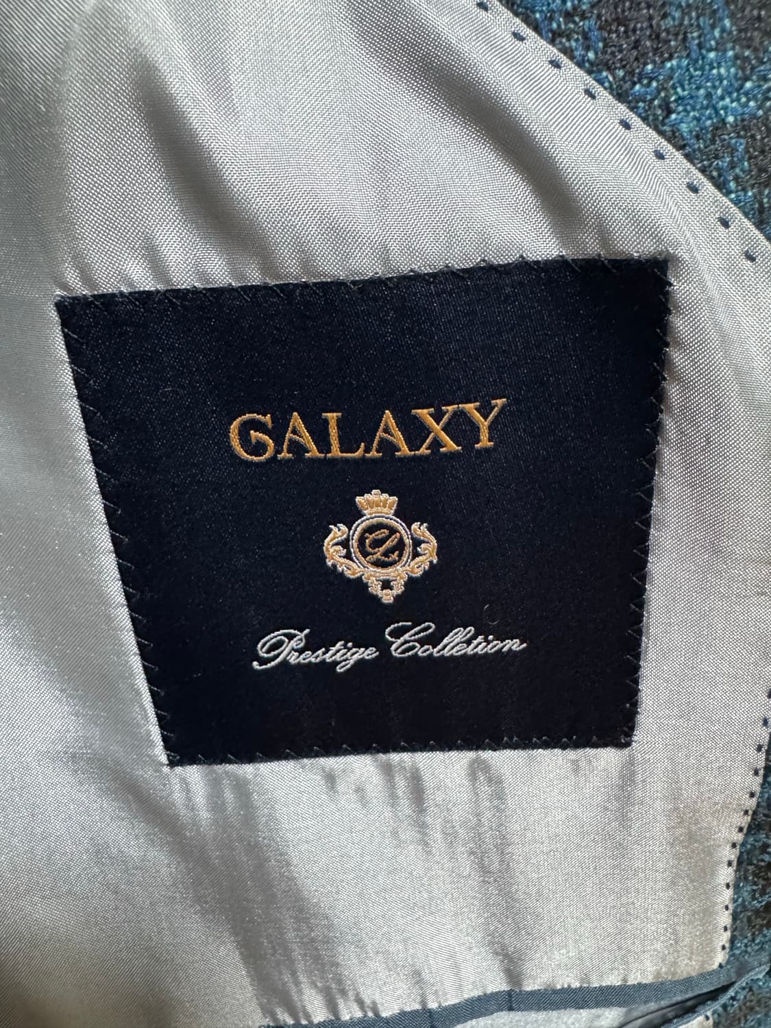 갤럭시 프레스티지 체크블레이저 상품이미지5