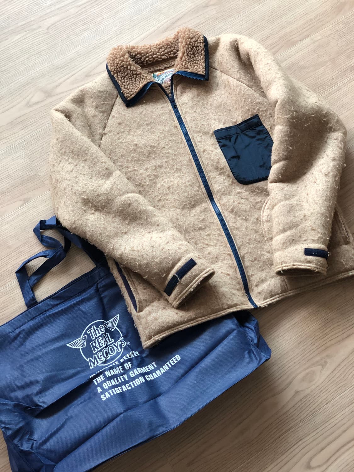 리얼맥코이 파타고니아 복각 플리스 자켓 상품이미지1