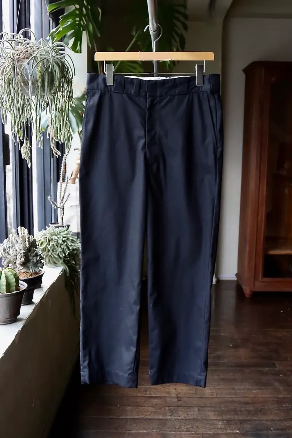 (3)아프레쎄 24ss 워크 치노 팬츠 네이비  상품이미지1