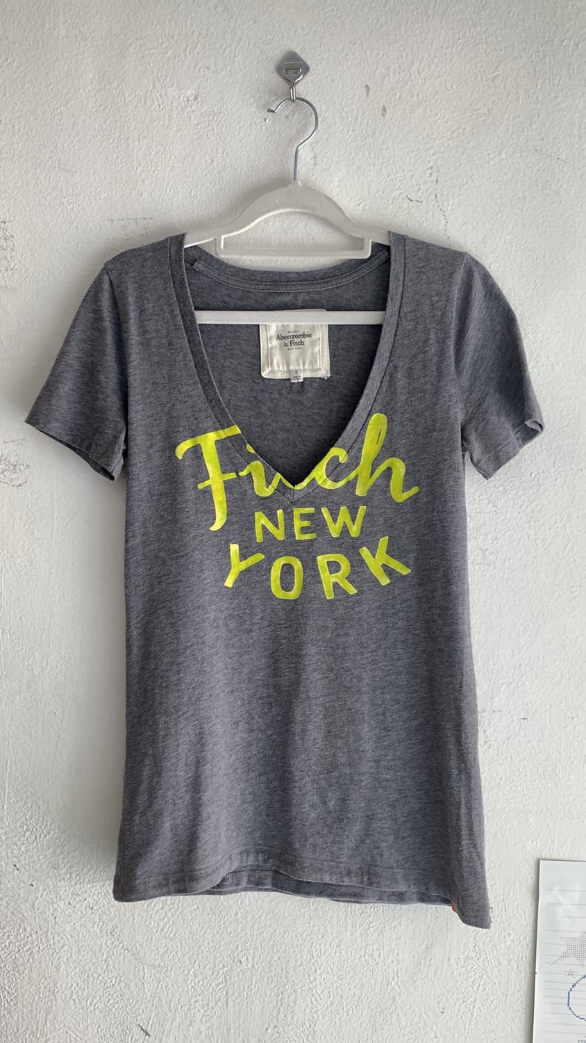 Abercrombie v neck half t 상품이미지4