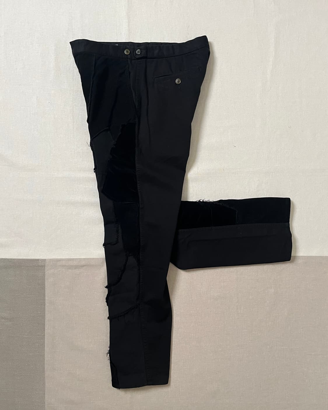 꼼데가르송 옴므플러스 패치워크 팬츠 comme des garcons 상품이미지3