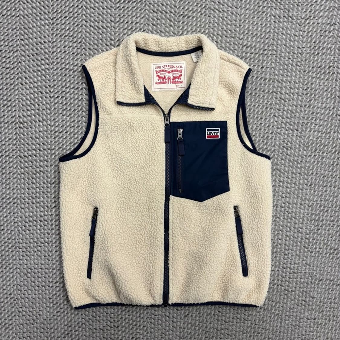 리바이스 플리스 베스트 v1887 상품이미지1