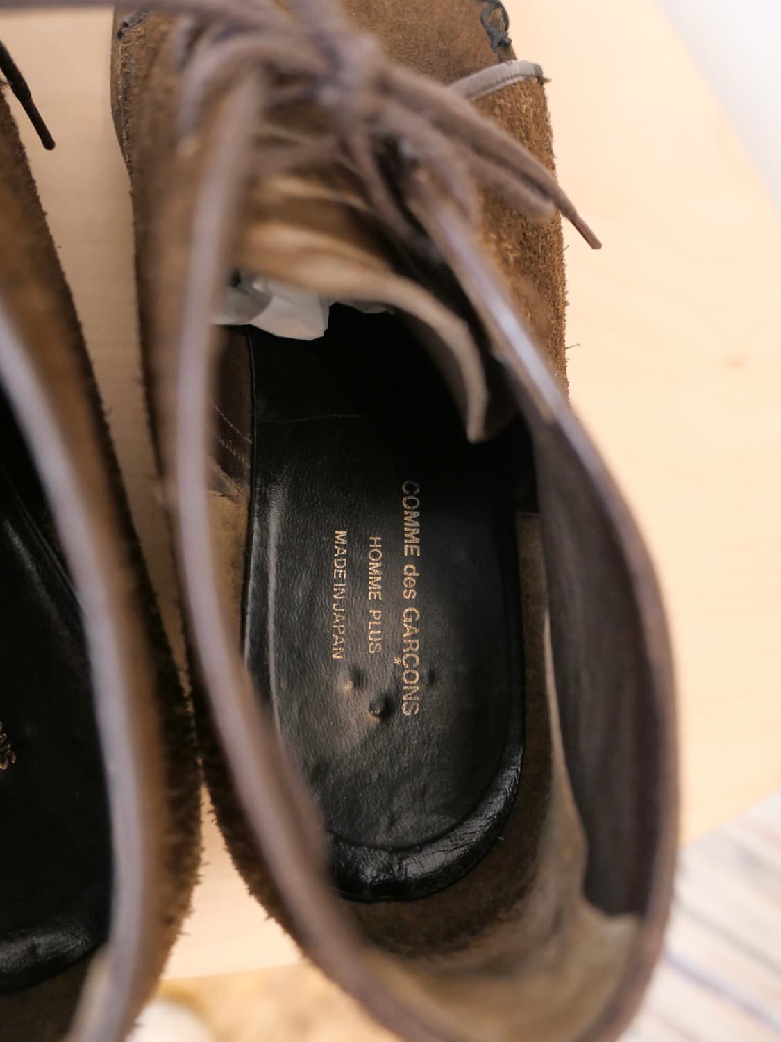 꼼데가르송 옴므 플러스 모카신  상품이미지5
