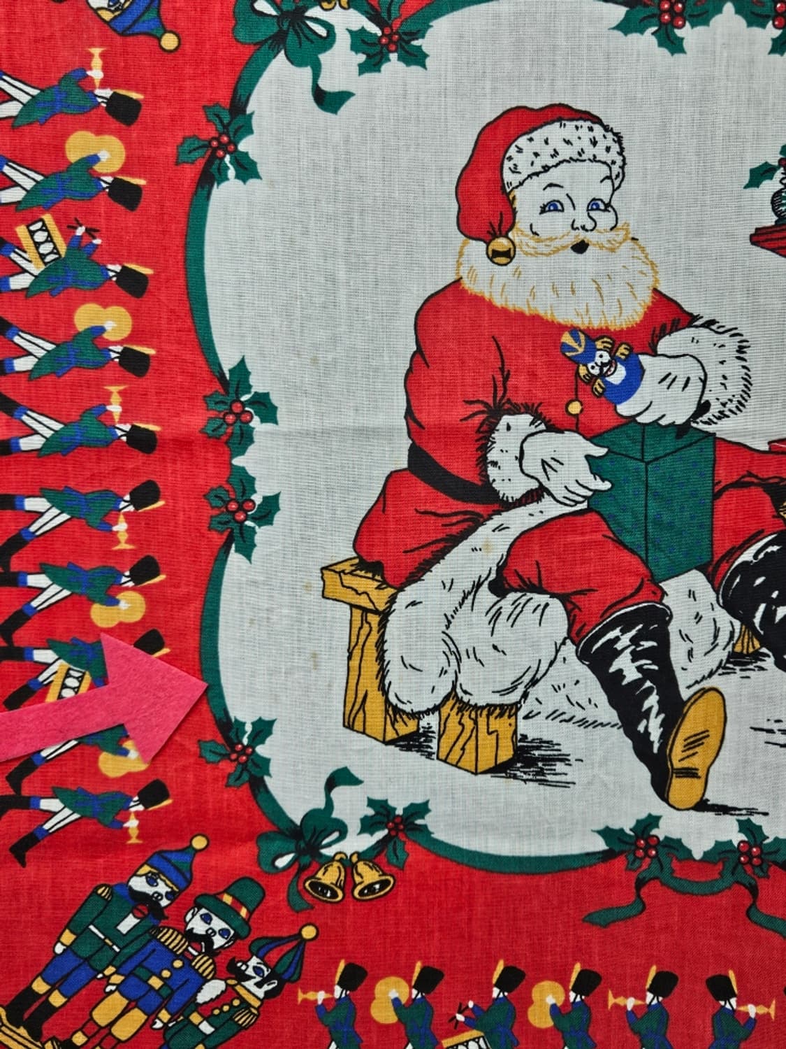 USA 산타클로스 반다나 ( 54X54 ) / 11857 상품이미지3