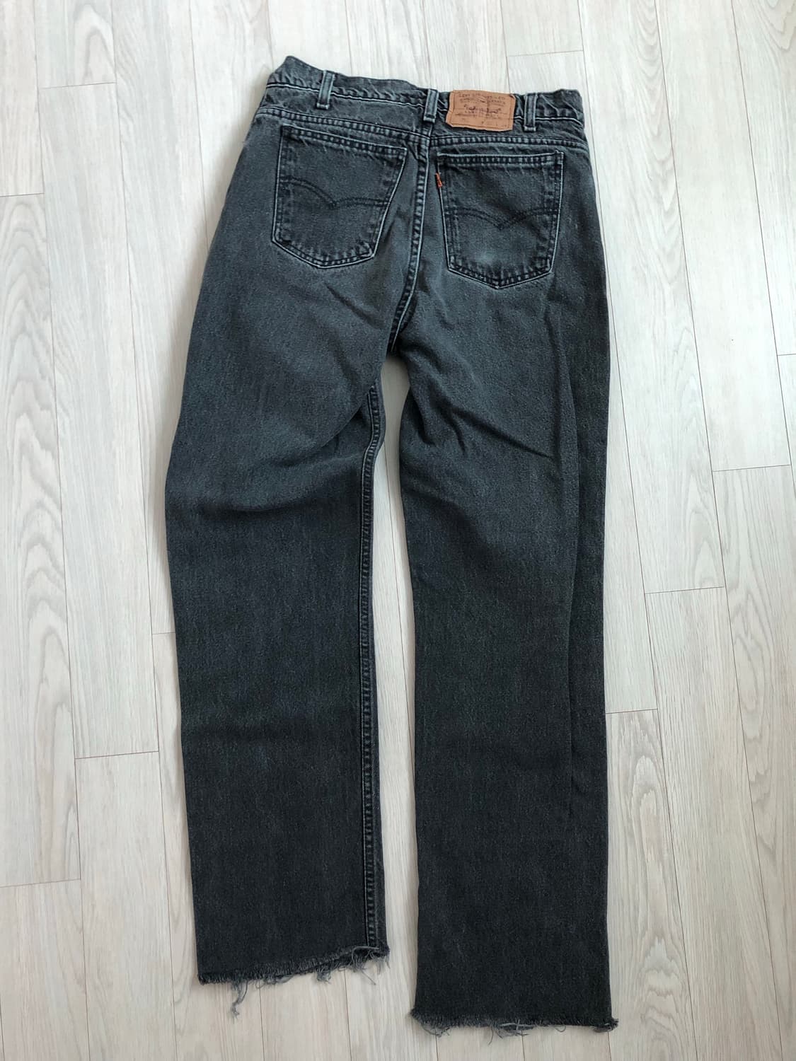 빈티지 리바이스 517 90s 흑청 usa 오렌지탭 상품이미지2