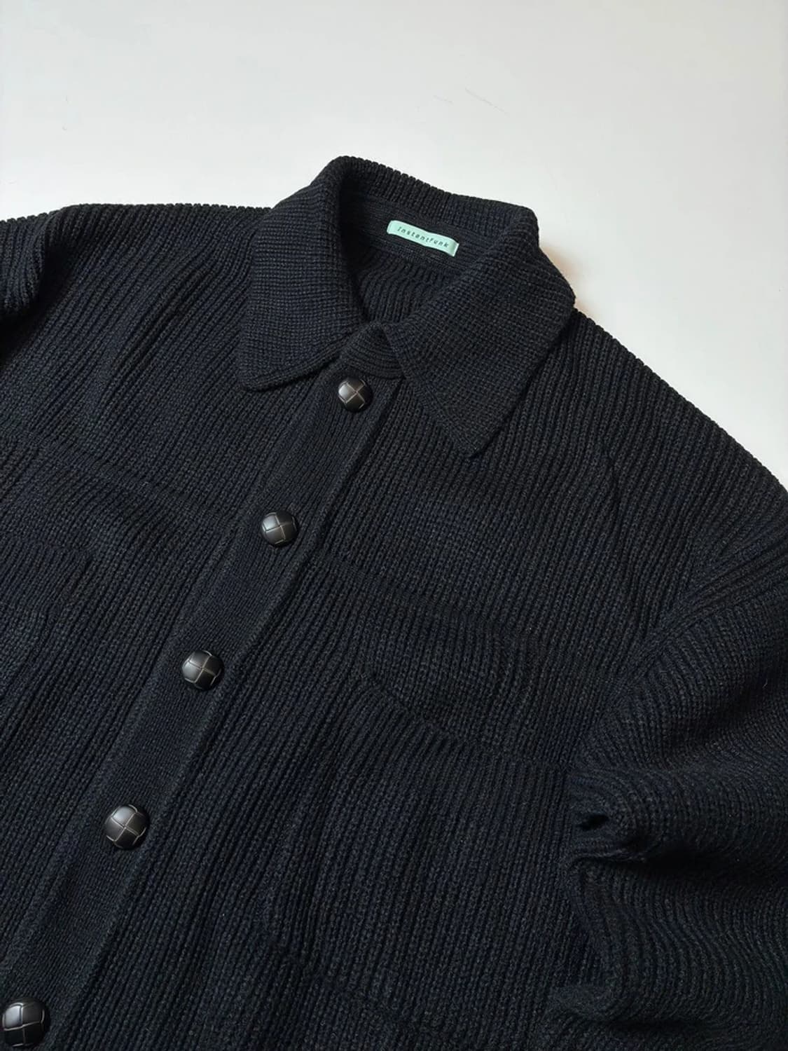 인스턴트펑크 21FW 울 블렌드 니트 가디건 PN8260 상품이미지2