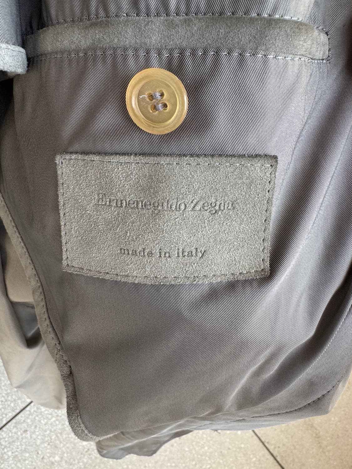 빈티지 제냐 맥코트 그레이 48 상품이미지3