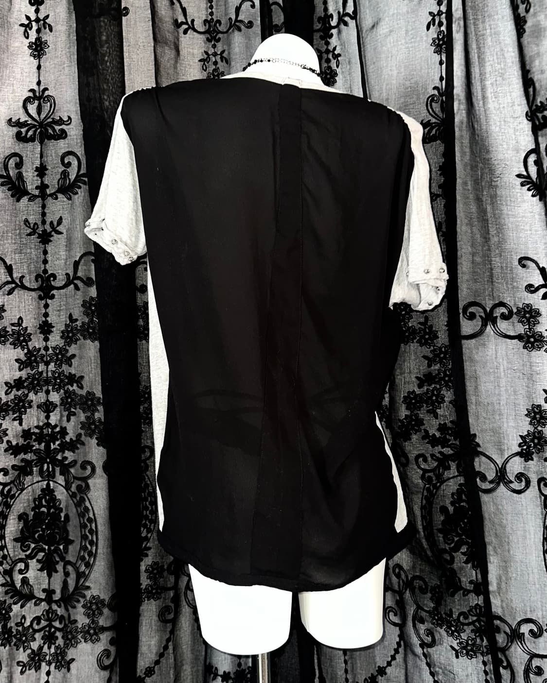 Skull parts Dolman sleeve 상품이미지3