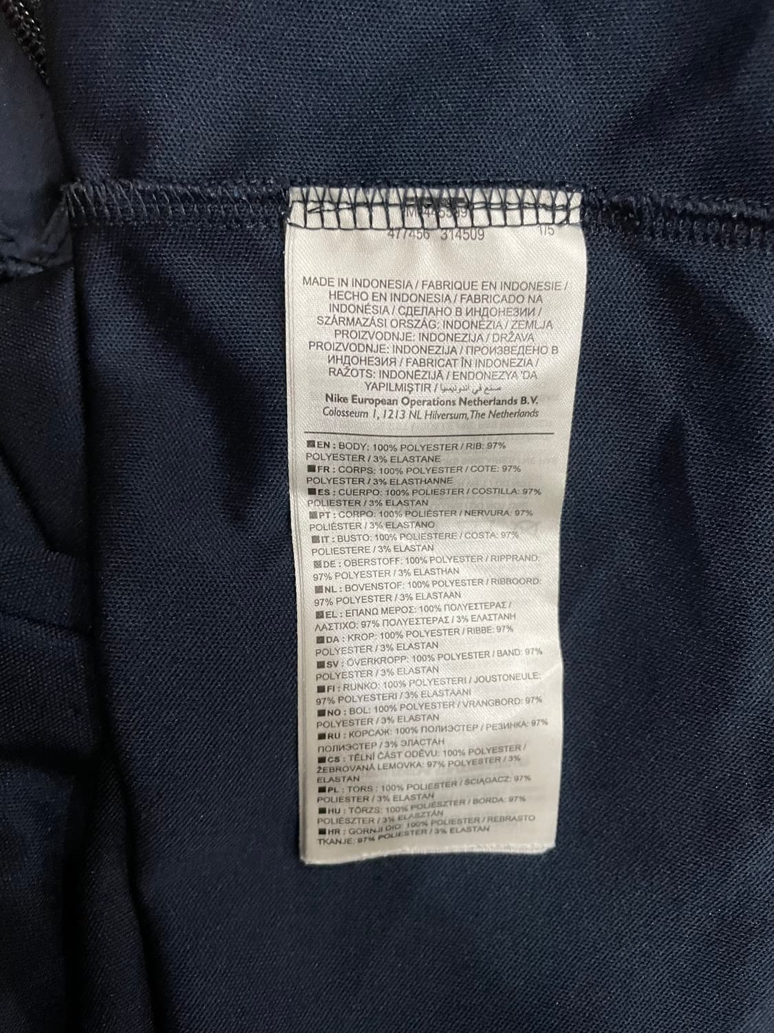 18-19 나이키 맨시티 트랙 자켓 져지 네이비 상품이미지8