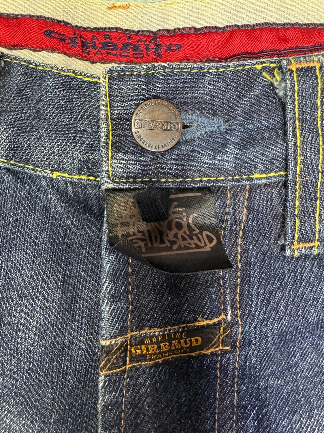 빈티지 마리떼 프랑소와 저버 재팬 워시드 데님 28 상품이미지3