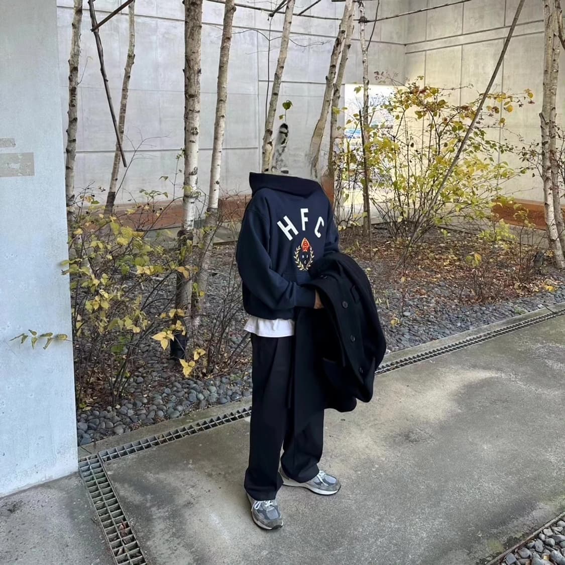 해리티지플로스 10주년 후드티 네이비 상품이미지1